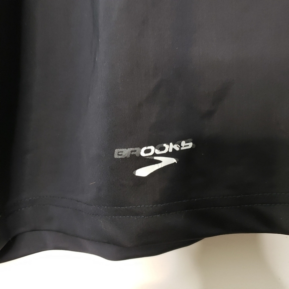 Brooks Men Black Sport Short Size M - Picture 3 of 6